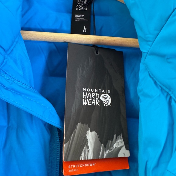 Mountain Hardwear Stretch Down Jacket (L) (Blue) - Picture 5 of 7